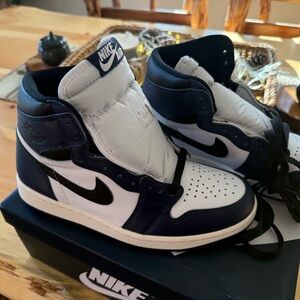 Jordan Sneakers - Navy and White